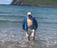 IOM 2019 Bob paddling at Port Erin